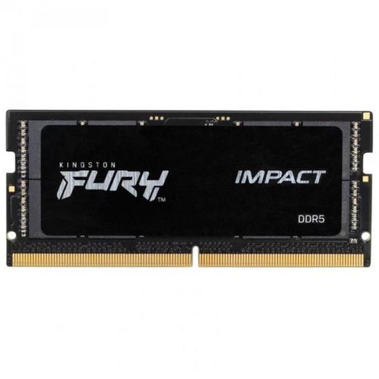 Memorija SO-DIMM PC-44800, 16GB, KINGSTON Fury Impact, KF556S40IB-16, DDR5 5600 MHz