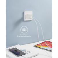Kućni punjač VEGER VLS302U, USB-A, USB-C, QC3.0, bijeli