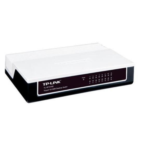 Switch TP-LINK TL-SF1016D, 10/100 Mbps, 16-port