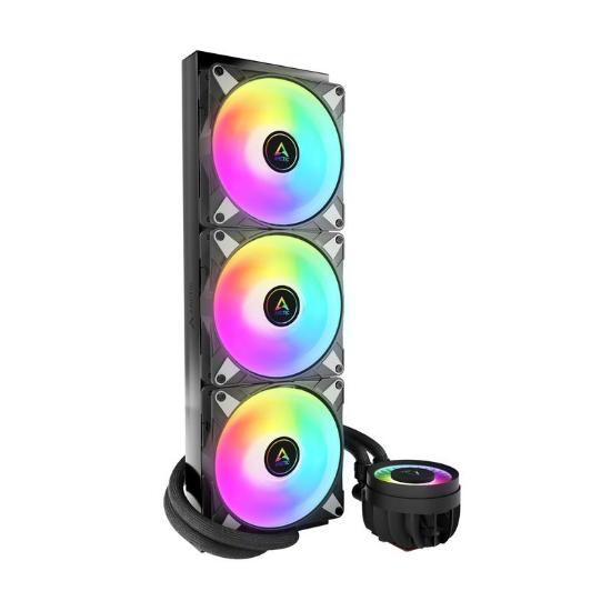 Vodno hlajenje ARCTIC Liquid Freezer III 420 ARGB, socket za Intel i AMD, črni