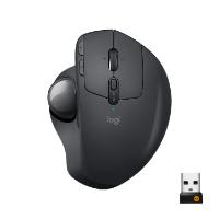 Miška LOGITECH MX Ergo, optički, trackball, bežični, USB, sivi