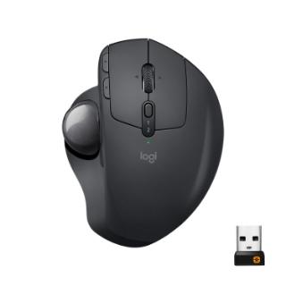Miška LOGITECH MX Ergo, optički, trackball, bežični, USB, sivi
