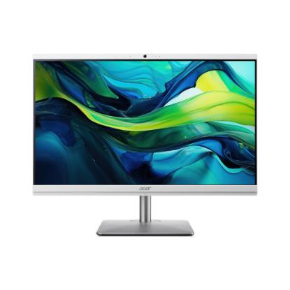 Računalo AiO ACER Aspire C24 DQ.BM4EX.001 / 23,8" FHD IPS, Core Ultra 5 125U, 16GB, 1TB SSD, Intel HD Graphics, WiFi, tipkovnica, miš, bez OS, bijelo