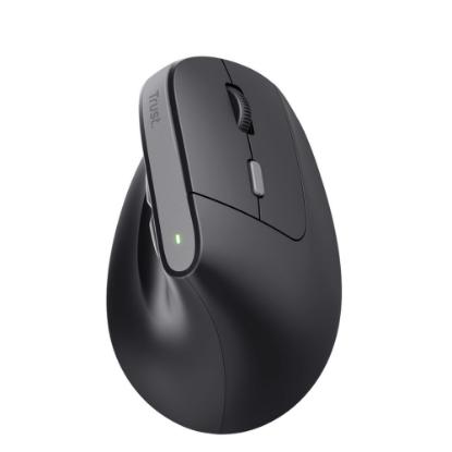 Miška TRUST Bayo II Ergonomic Wireless, optički, bežični, 2400dpi, črni