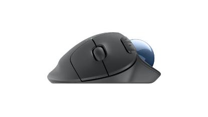 Miška LOGITECH Ergo M575S, optički, 2000dpi, trackball, bežični, USB, sivi