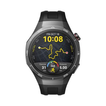 Pametni sat HUAWEI Watch GT 5 Pro Vili-B29F, 46mm, multisport, crni + slušalice Huawei Freebuds SE2