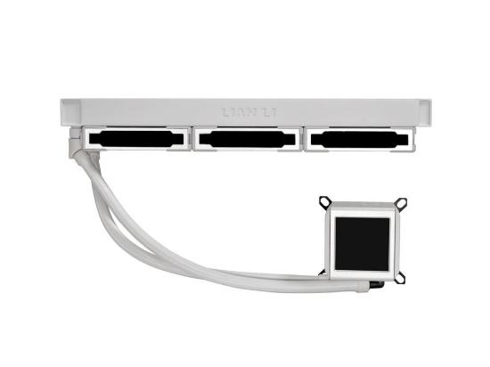 Vodno hlajenje LIAN LI GALAHAD II LCD 360 SL-Infinity, ARGB, LCD ekran, CPU hlađenje, za Intel i AMD, belo