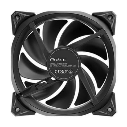 Ventilator ANTEC Fusion ARGB, 120mm, PWM, črni, 3 komada sa krmilnikom