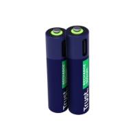 Baterije TRUST AAA, punjive, 500 mAh, USB-C, 2 komada