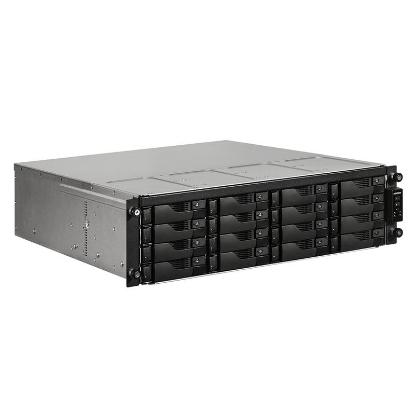 NAS ASUSTOR AS7116RDX Lockerstor 16 Pro, 16-bay NAS, QuadCore 4.6GHz, 10 Gigabit port, 8GB DDR4, dual PSU, bez diskova