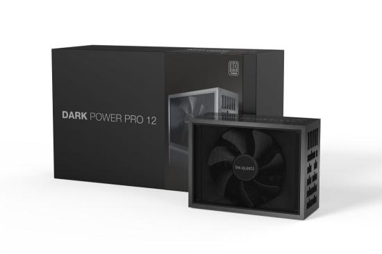 Napajlnik 1500W, BE QUIET Dark Power Pro 12, ATX v2.4, 135mm vent., modularno, 80+ Titanium, PFC