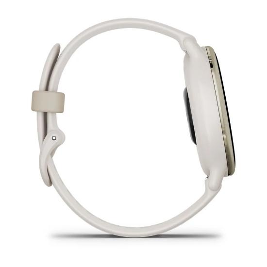 Pametni sat GARMIN Vivoactive 5, senzor otkucaja, GPS, zlatni/bijeli remen