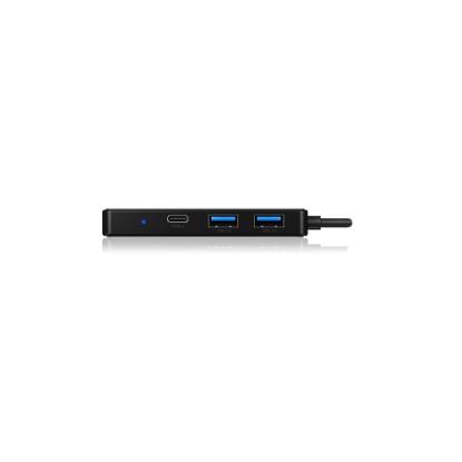 USB HUB ICY BOX IB-HUB1423CR-C3, USB-C na 2x USB-A 3.0, USB-C, SD/microSD