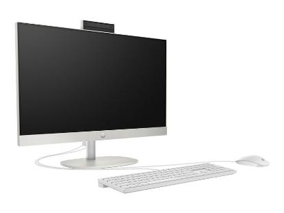 Računalo AiO HP  24-cr0052ny / 24" FHD IPS, Core i5 1335U, 8GB, 512GB SSD, Intel HD Graphics, WiFi, tipkovnica, miš, bez OS, bijelo
