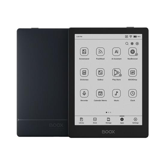 E-Book Reader BOOX Go 6, 6" 2GB, 32GB, Android 11, crni