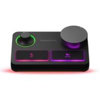 Mikrofon STEELSERIES Alias Pro, XLR, stream mixer, črni