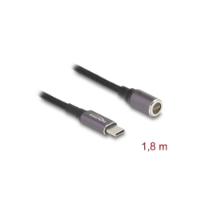 Kabel DELOCK USB-C (M) na 8-pin magnetski, za punjenje laptopa, 1,8m