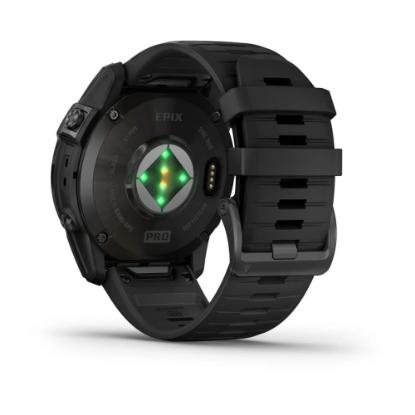 Pametni sat GARMIN Epix Pro Gen 2, 51mm, HR, GPS, multisport, sivo/crni
