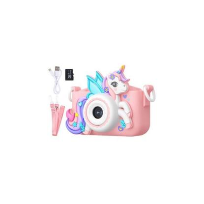 Dječji fotoaparat KAZOO X2HD TBC-Unicorn, prednja i stražnja kamera, interna memorija + micro SD utor, rozi