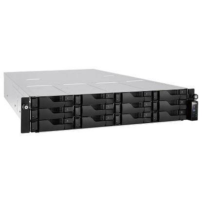NAS ASUSTOR AS7112RDX Lockerstor 12 Pro, 12-bay NAS, QuadCore 4.6GHz, 10 Gigabit port, 8GB DDR4, dual PSU, bez diskova
