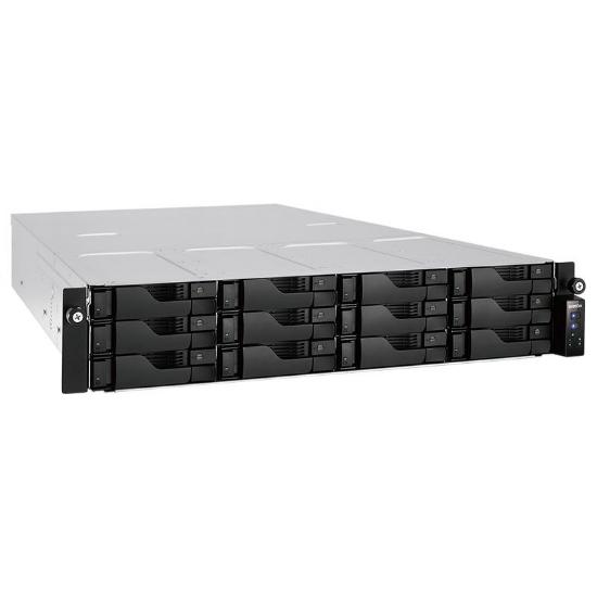 NAS ASUSTOR AS7112RDX Lockerstor 12 Pro, 12-bay NAS, QuadCore 4.6GHz, 10 Gigabit port, 8GB DDR4, dual PSU, bez diskova