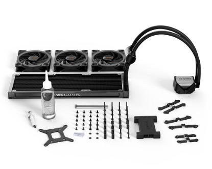 Vodno hlajenje BE QUIET Pure Loop 2 FX 360mm, ARGB, CPU hlađenje, za Intel i AMD