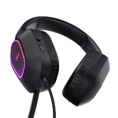 Slušalice TRUST GXT 416 Zirox, LED, USB i 3.5mm, crne