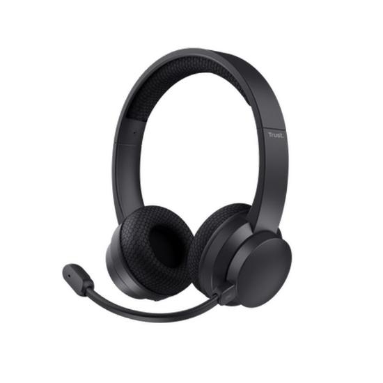 Slušalice TRUST Ayda Wireless, ENC, bežične, crne