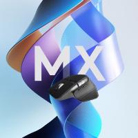 Miška LOGITECH MX Master 3S Performance, laserski, bežični, BT, Unifying receiver USB, beli