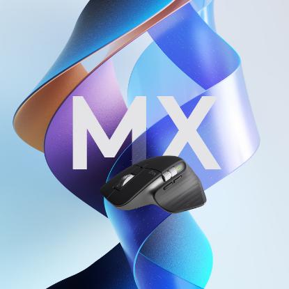 Miška LOGITECH MX Master 3S Performance, laserski, bežični, BT, Unifying receiver USB, beli