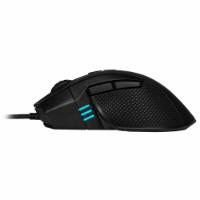 Miška CORSAIR Ironclaw RGB Gaming, bežični, optički, 18000 dpi, črni, USB