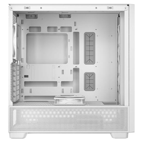 Ohišje ANTEC Flux White, MIDI, E-ATX, belo, bez napajalnika