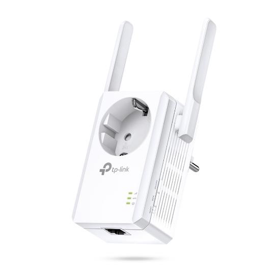 Wireless range extender TP-LINK TL-WA860RE, 300Mbps, 802.11b/g/n, 2 vanjske antene, dodatna utičnica, zidni
