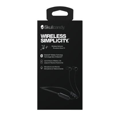 Slušalice SKULLCANDY JIB+ WIRELESS, bežične, BT, over-ear, mikrofon, crno-sive