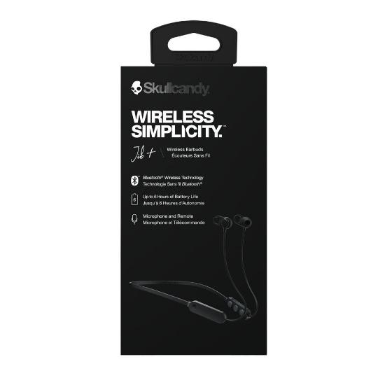 Slušalice SKULLCANDY JIB+ WIRELESS, bežične, BT, over-ear, mikrofon, crno-sive