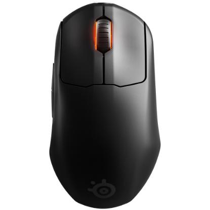 Miška STEELSERIES Prime Mini Wireless, bežični, optički, RGB, 18000 CPI, mat črni