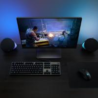 Tipkovnica LOGITECH Gaming G512 Carbon, RGB, mehanička, GX Red Linear, US layout, črna