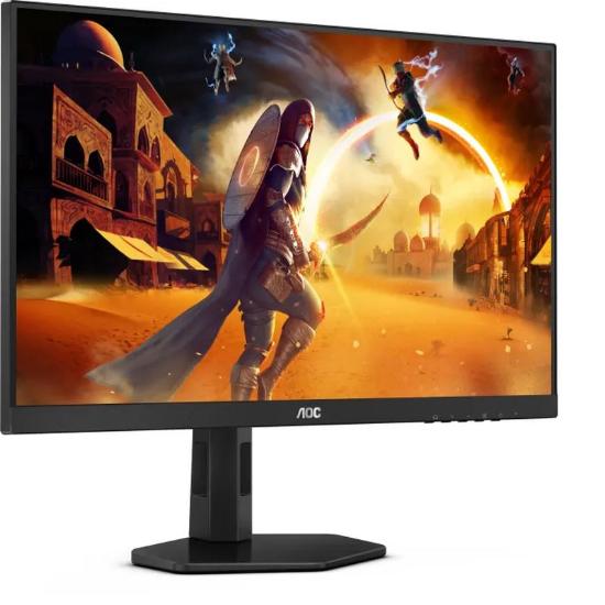 RABLJENI - Gaming monitor 27" AOC 27G4X, FHD, IPS, 180Hz, 1ms, 300cd/m2, G-Sync, pivot, zvučnici, crni