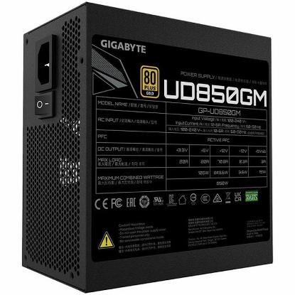 Napajlnik 850W, GIGABYTE UD850GM, 120 vent, 80+ gold, modularno