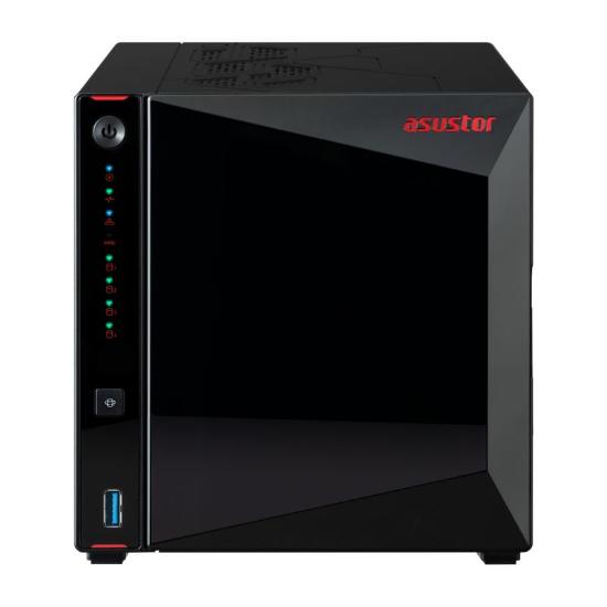 NAS ASUSTOR AS5404T, 4-bay NAS, QuadCore 2.9GHz, 2.5 Gigabit port, 4GB DDR4, bez diskova