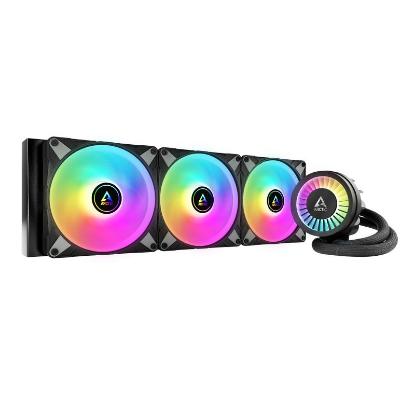 Vodno hlajenje ARCTIC Liquid Freezer III 420 ARGB, socket za Intel i AMD, črni