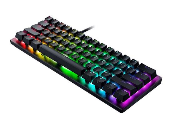 Tipkovnica RAZER Huntsman V3 Pro Mini, Analog Switch, RGB, HR/US Layout, USB, crna