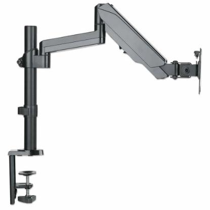 Stalak za monitor MANHATTAN 461580, za jedan monitor, stolni, 17" do 32", crni