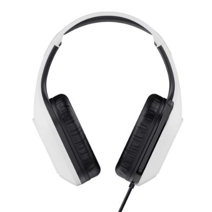 Slušalice TRUST GXT 415PS Zirox, za PS5, bijelo-crne