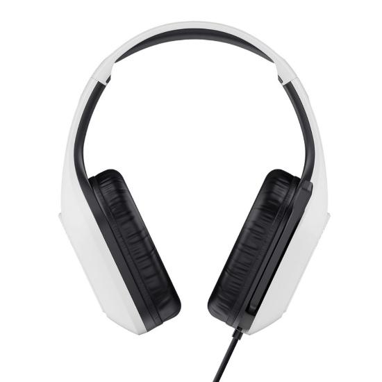 Slušalice TRUST GXT 415PS Zirox, za PS5, bijelo-crne