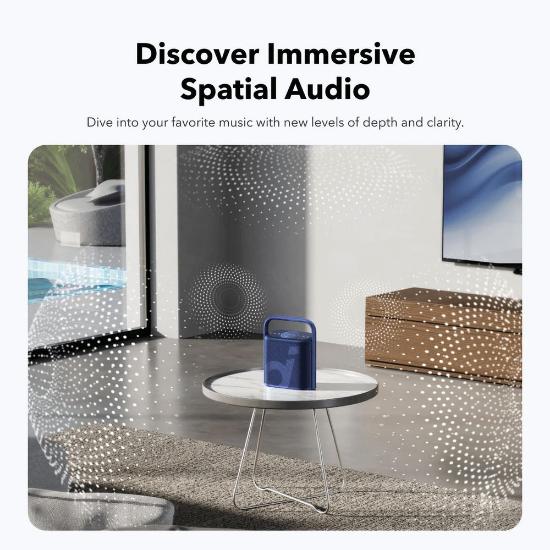 Zvučnik ANKER SoundCore Motion X500, BT, 40W, vodootporan, plavi