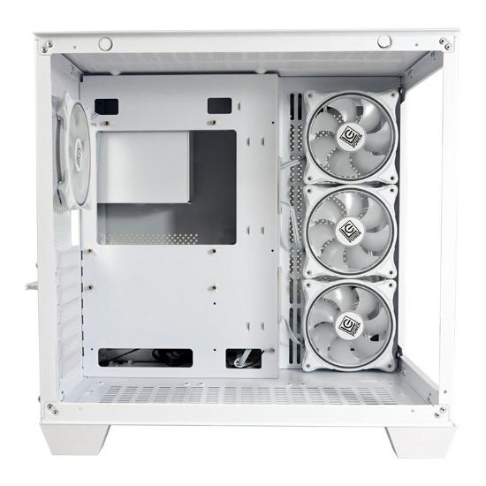 Ohišje LC POWER LC-807W-ON Stormwatch X, MIDI, ATX, window, belo, bez napajalnika