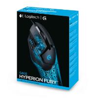 Miška LOGITECH Gaming G402 Hyperion Fury, DeltaZero, 4000dpi, črni, USB