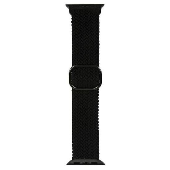 Zamjenski remen BELINE Textile za Apple Watch 38/40/41mm, crni