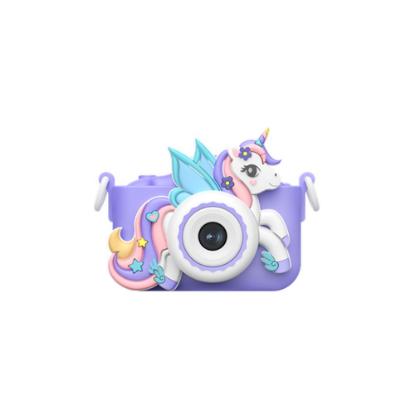 Dječji fotoaparat KAZOO X2HD TBC-Unicorn, prednja i stražnja kamera, interna memorija + micro SD utor, ljubičasti